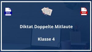 Diktat 4 Klasse Doppelte Mitlaute PDF